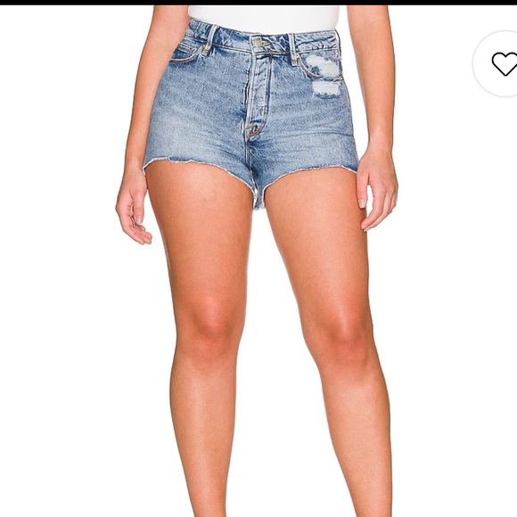 Good American bombshell denim shorts size 25 - Picture 6 of 10